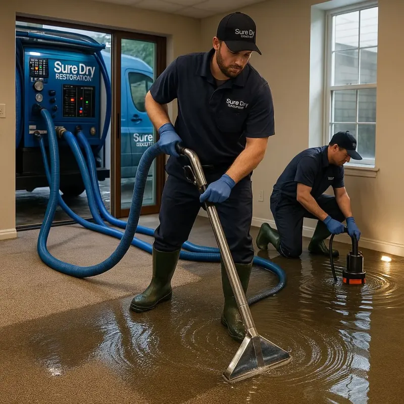 Water Extraction and Removal process in Cross Plains, TN